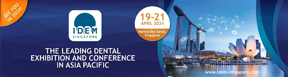 IDEM Singapore 2024 dental exhibition hall