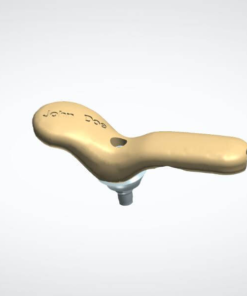 Digital Abutment Seating Jig Design on 3D Printed Model